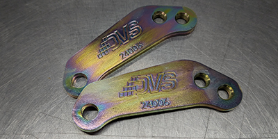 DVS P80 320mm brake conversion